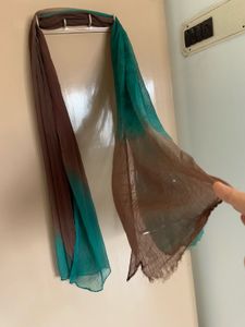 Combo Of Two Dual Color Chiffon Dupattas