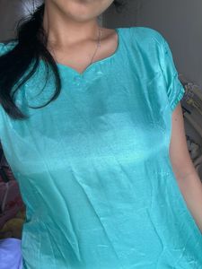 Vintage Teal Top