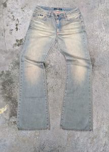 Vintage Light Wash Flare Jeans