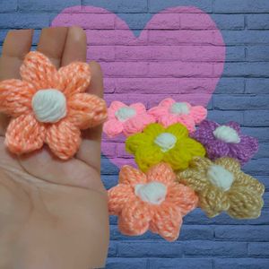 Crochet Flower Embellishments