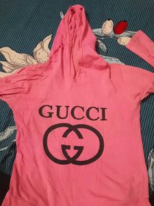 Pink Gucci Style Hoodie