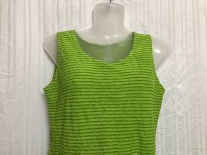 Fluorescent Green Sleeveless Top