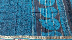 Elegant Blue Mysoore Silk Saree