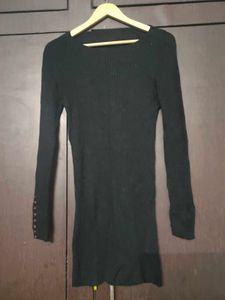 🖤New Ribbed Bodycon DRESS