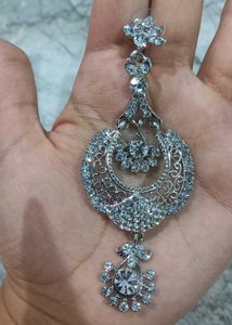 Sparkling Silver Earrings