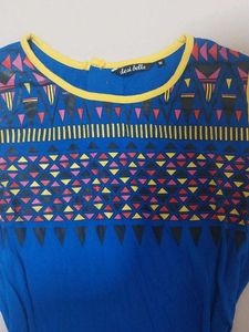 Abstract Printed Top