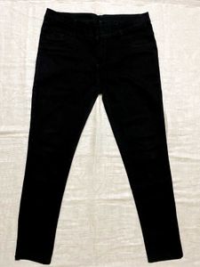 Black Jeans Slim Fit Denim Pants
