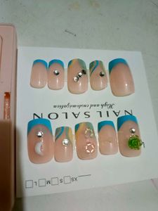 Nail Extension With Glue