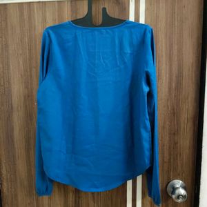 🛍️ Tissaia Basic Blue Top ⭐⭐⭐
