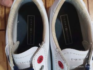 Tommy Hilfiger White Slip-On Sneakers