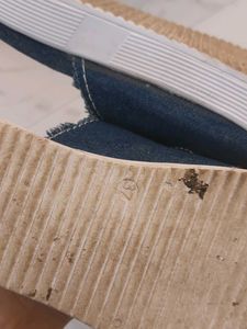 Denim flat