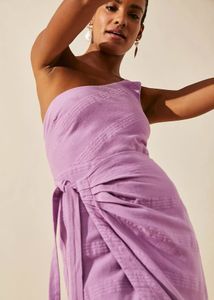 Free People At Leisure Midi Dress in Summer Tulip