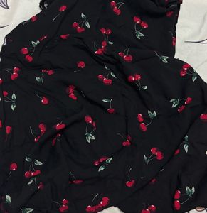 Cherry Print Dress