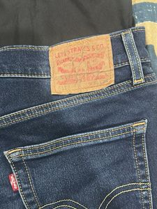 Black Shirt With levis Denim Jeans Combo For Men