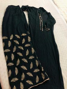 BLACK KURTA SET🖤
