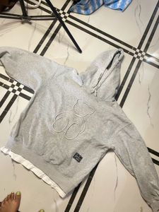 Grey Sweatshirt For Women