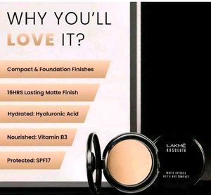 Lakme Unreal Dual Cover Pressed Powder