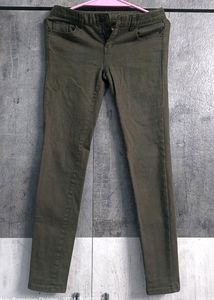 Olive Green Jeans