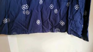 Elegant Blue Printed Kurti