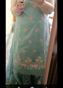 Party Wear Gown Cum Lehenga Dress In Xl Size