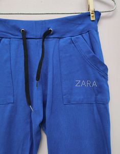 Navy Blue Stretchable Capris