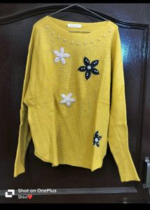 New Yellow Sweatshirt