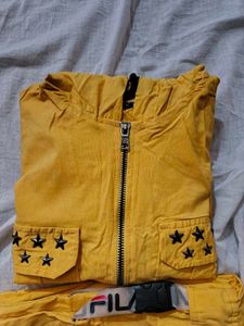 Yellow Star Jacket And Pant