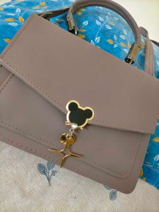 Cute Grey Shoulder Bag