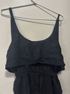 Sleeveless Black Sundress