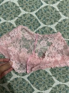 Pretty Pink Lace Briefs