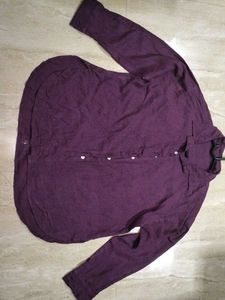 💜 Long Sleeve Button-Up Shirt