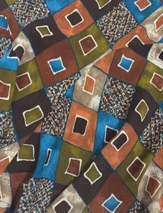 Patterned Knee length Skirt