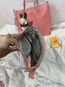 Charming Pink Tote Bag