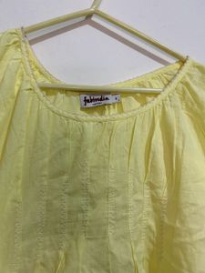 Lemon Yellow Blouse