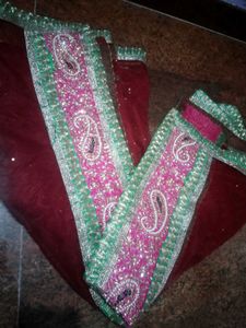 bridal lehenga with heavy embroidery