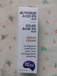 Get Nectar Glycolic &amp; Kojic Acid Serum Cream