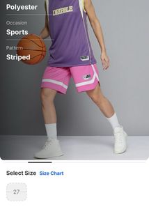 Pink Active Shorts