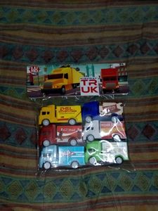 Lumo Highway Truck Toy Set Of Six
