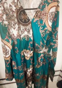 Urbanic Korean Versace print Dress