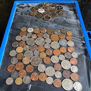 85 Foreign &amp; Token Coins