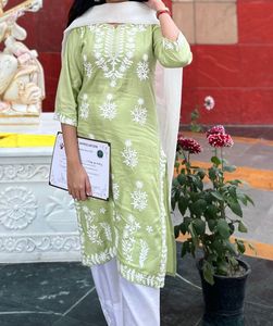 Elegant Green Kurta Set