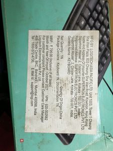 Logitech K120 USB KEYBOARD ⌨️⌨️⌨️⌨️