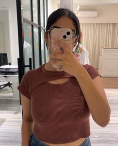 Ribbed Crop TOP