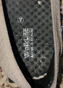 Used Canvas Ballerinas