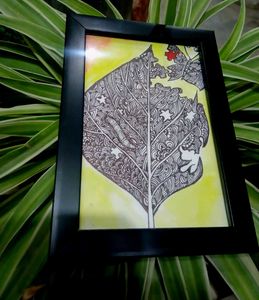 Wall Painting, Handwork Frame With Painting