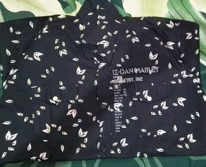 Dan Marley Black Button Down - L