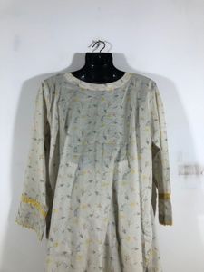 Pastel Green Printed Kurta Set (Women’s)