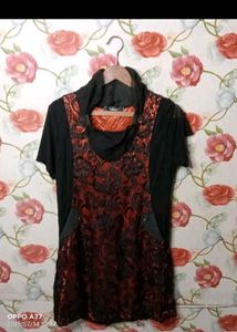 Combo Of 3 Top Black Lace To