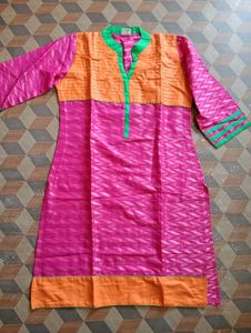 Pink &amp; Orange Tunic Top