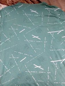 Green Patterned T-Shirt